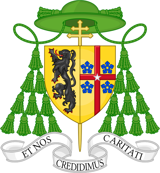 Ficheiro:Coat of Arms of Archbishop Marcel Lefebvre.svg