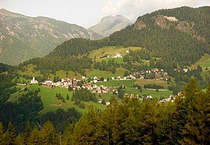 コッレ・サンタ・ルチーアの風景