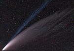 Комета 2020 F3 (NEOWISE) 14 июля 2020 года выровнена по stars.jpg