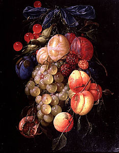 Guirlande de fruits Barnard Castle