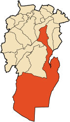 Distretto di Babar – Mappa