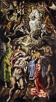 El Greco, Baptism, c. 1614