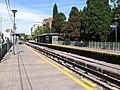 Estación Antonio Devoto, de la línea General Urquiza, vista desde adentro.