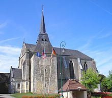 Ang Simbahan sa Saint-Martin-Du-Vieux-Bellême