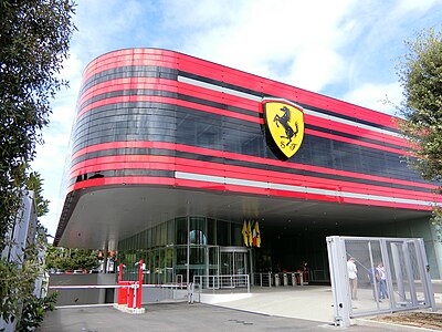 Ferrari se hoofkantoor en fabriek.