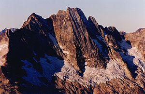 Der Goode-Gletscher am Goode Mountain