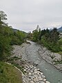 La Gresse depuis le Pont de Genevrey.