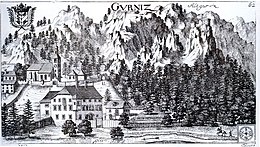 Gurniz und Altgurniz Valvasor 1688.jpg