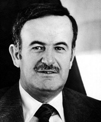 Hafez al-Assad. Taken sometime before April 1987.