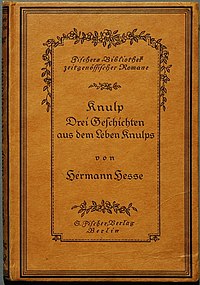 Hermann Hesse Knulp 1915.jpg