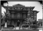 Bild på huset fasad 9 april 1936.