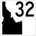 State Highway 32 marker
