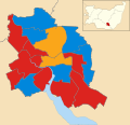 2010 results map