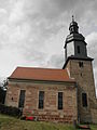 Evangelische Filialkirche mit Ausstattung, Kirchhof und Einfriedung