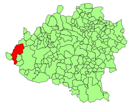 Langa de Duero – Mappa