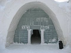 L'entrée du château en 2008.