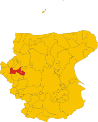 Pietramontecorvino – Mappa