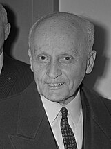 Panagiótis Pipinélis vuonna 1968 Kreikan ulkoministerinä.