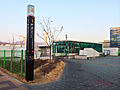 Lối vào số 3 (Phần mở rộng Ga Jeongja - Ga Gwanggyo (không bao gồm Ga Migeum), Tuyến Gyeonggang, Ga Gangnam - Ga Sinsa mở rộng trước khi mở cửa)
