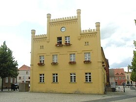 Das Rathaus von Peitz