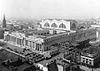Exterior view of New York City's Penn Station, circa 1911