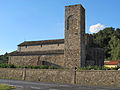 Veduta laterale della Pieve di Santo Stefano