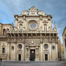 Image illustrative de l’article Basilique Sainte-Croix de Lecce