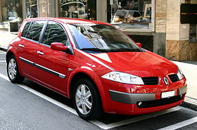 Renault Mégane II (version testar)