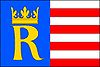 Vlajka města Rudolfov