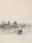 River View near Rajmahal, Samuel Davis, Yale Center for British Art
