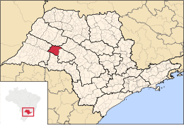 Tupã – Mappa