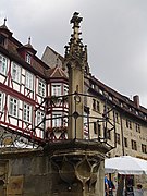 Le pilori de Schwäbisch Hall (Allemagne).