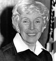Muriel Humphrey Brown, esposa de Hubert Humphrey. Tamién foi senadora por Minnesota.