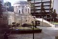 Shrine of Remembrance ANZAC Square façade — showing the Queensland granite steps to the Shrine