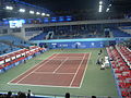 Die Arena beim Achtelfinalspiel Lukáš Lacko gegen Jan Hájek bei den Slovak Open 2011