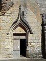 Le portail gothique.