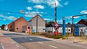 Overweg aan het station