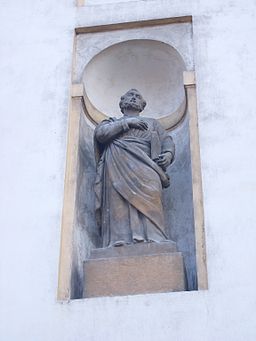 Statue of Saint Paul on Duchcov Castle