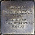 Stolperstein für Ingeborg Berger (Manscheider Platz 8)