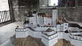 Model – predpokladaný vzhľad hradu na konci 17. storočia – východný pohľad