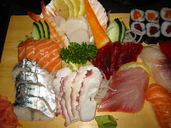 Sashimi (Japon).