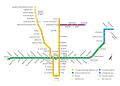 Map of TTC Subway in Toronto