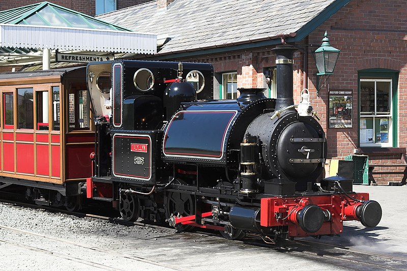 File:Talyllyn No1 at Tywyn June 2009.jpg