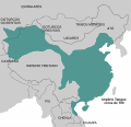 Tang dynasty (618-690/705-907 AD) in 700 AD.