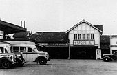 市内線の小田原駅（1935年頃）