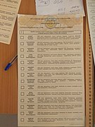 Мажоритарный список, округ 218 (г. Киев)