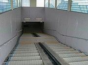 魚津駅東口、新魚津駅入口、西口を結ぶ地下道