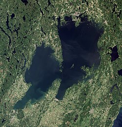 Спутниковый снимок Варнена
