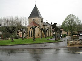 The church in Vaux