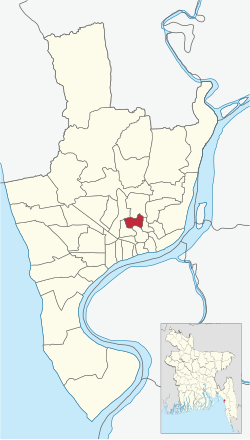 Location of Jamal Khan Ward
